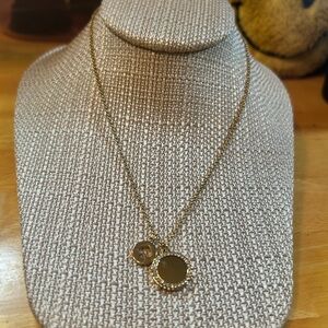 Kate Spade New York Vintage Gold Pendant Necklace